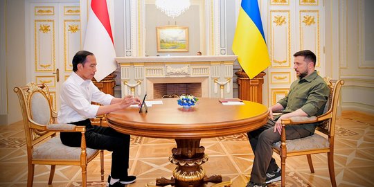 Zelenskyy Ungkap Obrolan dengan Jokowi: Dampak Blokade Rusia Picu Kelangkaan Pangan