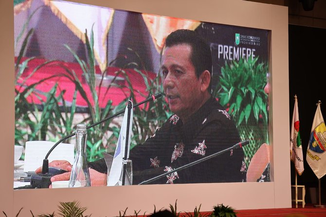 gubernur kepulauan riau h ansar ahmad menghadiri acara puncak rakorgub se sumatera tahun 2022