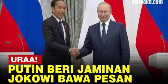 VIDEO: Jokowi Bertemu Putin di Rusia, Tegaskan Indonesia Ingin Perang Selesai!