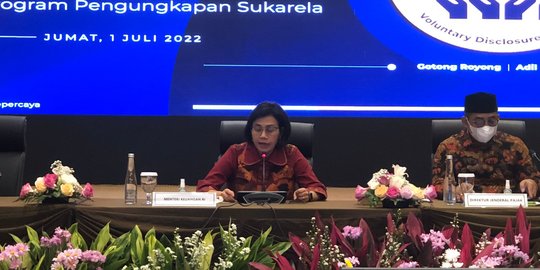 Sri Mulyani Senang Wajib Pajak Berharta Rp10 Juta Ikut Program Pengungkapan Sukarela