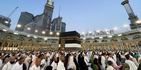 Ribuan Jemaah Haji Mulai Padati Masjidil Haram