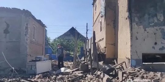 Ukraina Bombardir Kota di Rusia, Tiga Orang Tewas & Puluhan Rumah serta Gedung Rusak