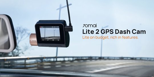 70mai Rilis Dashcam Lite 2, Simak 7 Fitur Unggulannya