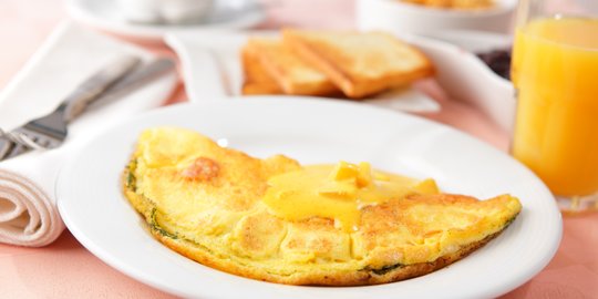 Cara Bikin Omelet Telur Spesial, Enak dan Praktis Sesuai Selera