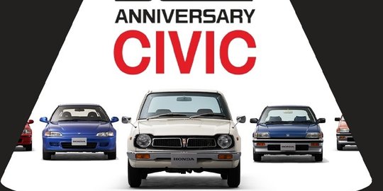 Terjual 28 Juta Unit, Civic Jadi Mobil Honda Terpopuler dan Terlaris di Dunia