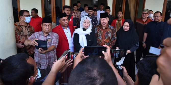 Sowan ke Pimpinan Ponpes Butet Cirebon, Puan Maharani Tepis Bicara Pilpres 2024
