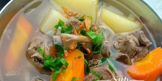 Resep Sup Daging yang Enak dan Segar, Praktis Sesuai Selera