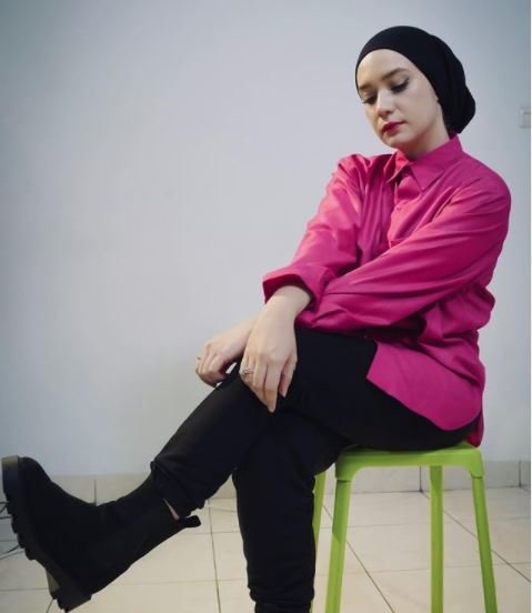 unggah potret terbaru tampilan hijab putri anne jadi pusat perhatian