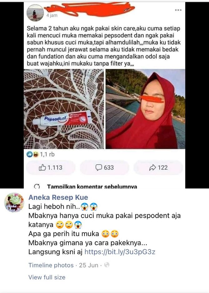 cek fakta tidak benar pasta gigi bisa menghilangkan jerawat