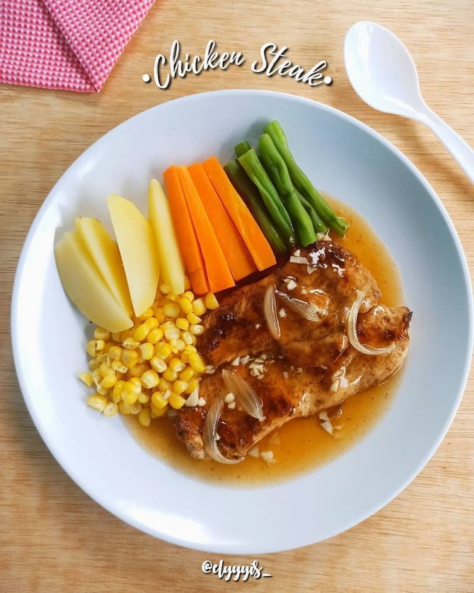 menu makan siang diet