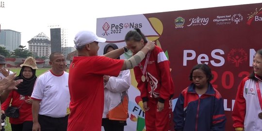 Atlet Jawa Tengah Raih Medali Emas di Pesonas, Ganjar: Saya Hormat dan Respek