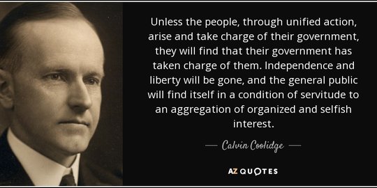 25 Kata-Kata Mutiara Calvin Coolidge, Penuh Makna Mendalam