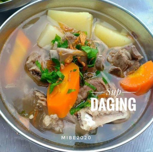 resep sup daging