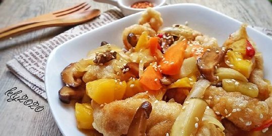 Resep Tangsuyuk Korea Berbagai Bahan, Menu Lezat Menggugah Selera