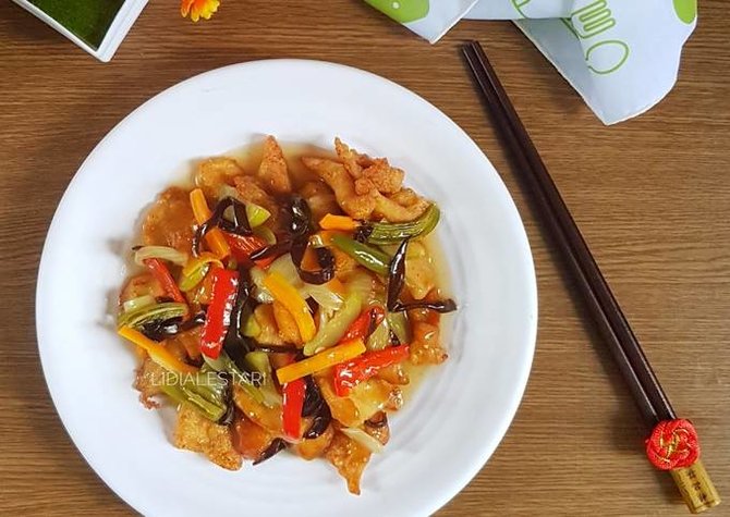 resep tangsuyuk korea berbagai bahan menu lezat menggugah selera