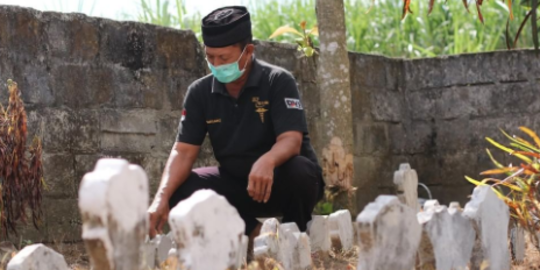 Potret Makam untuk Orang Tak Dikenal di Tulungagung, Bentuk Kepedulian Para Dokter