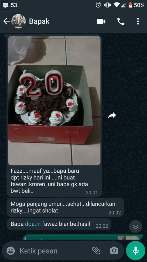 viral ayah belikan kue ultah anaknya setelah telat sebulan alasannya bikin haru