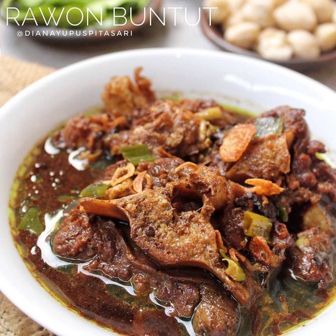 bumbu rawon buntut