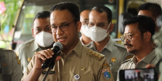 Anies Soal Kualitas Udara DKI Jakarta Buruk: Udara dan Angin Tidak Punya KTP