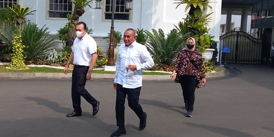 Usai Rapat Bareng Jokowi, Edy Rahmayadi Salah Masuk Mobil: Ini Mobil Siapa?