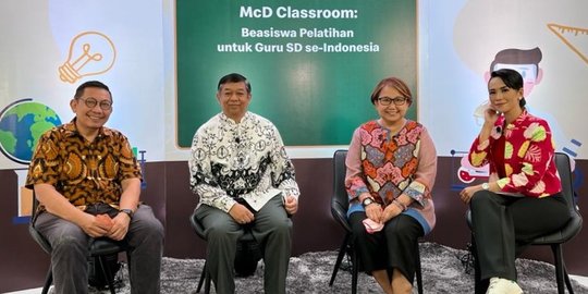 Apresiasi Guru, McDonald's Indonesia Berikan Beasiswa Pelatihan untuk 1.200 Guru SD