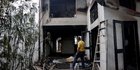 Kerusakan Rumah PM Sri Lanka yang Dibakar Demonstran