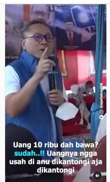 mendag zulhas tinjau pasar murah bareng anak