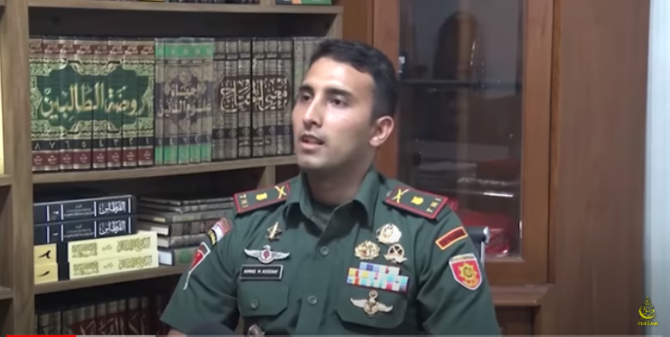 perjalanan karier mayor inf ahmad bin muhammad assegaf saat masuk akmil