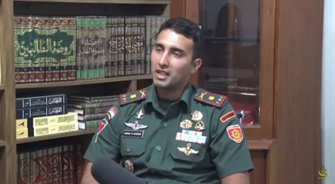 perjalanan karier mayor inf ahmad bin muhammad assegaf saat masuk akmil