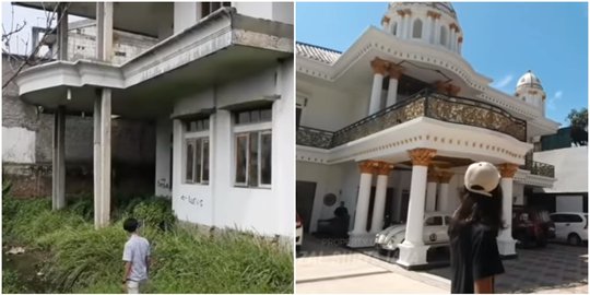 Dulu Terbengkalai, Rumah Ini Kini Mewah Bak Istana Dibeli Bos Kain di Baleendah