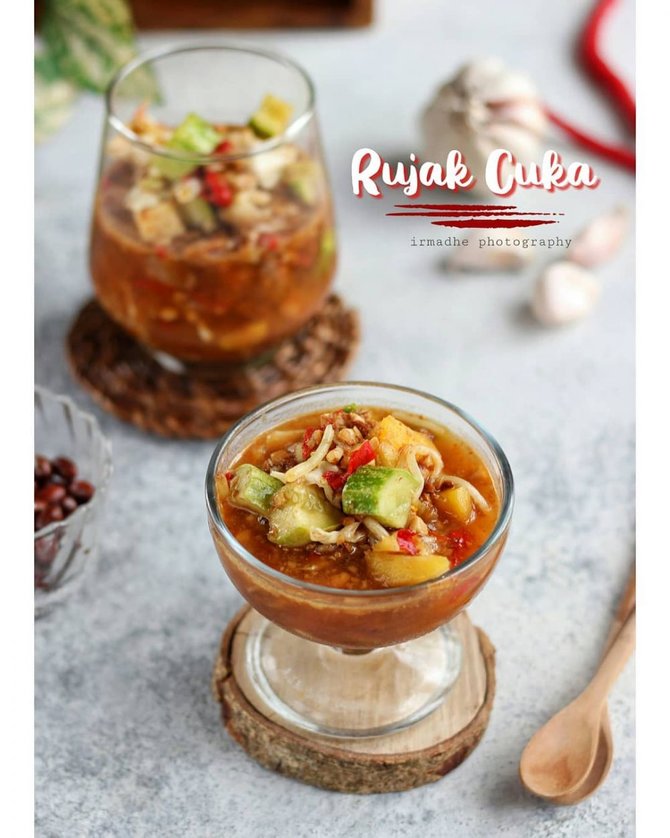 rujak buah cuka