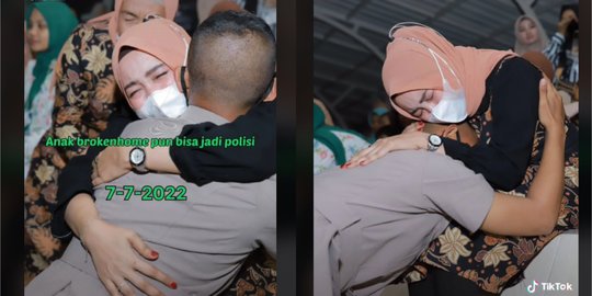 Anak Korban 'Broken Home' Bisa Jadi Polisi, Ingin Buktikan Hidup Tidak Kacau