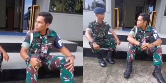 Kapten POM TNI AU Ketemu 'Kembaran', Seluruh Keluarganya Sama-Sama Tentara & Polisi