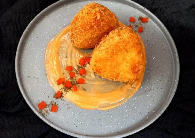 resep arancini berbagai bahan rice ball ala italia yang gurih dan lezat