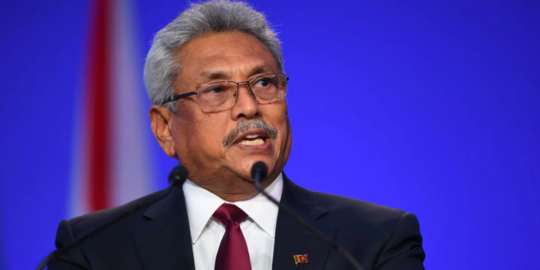 Presiden Sri Lanka Akhirnya Resmi Mengundurkan Diri