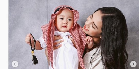 Rayyanza 'Cipung' jadi Pangeran Arab, Lucu & Gemas Bikin Anya Geraldine Klepek-klepek