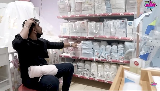 irish ammar belanja perlengkapan bayi