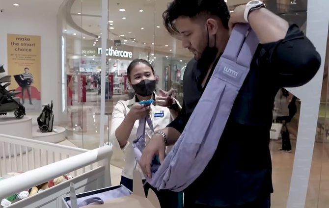 irish ammar belanja perlengkapan bayi