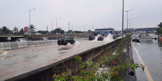 Tol BSD Langganan Banjir, Pengelola Minta Pemkot Tangsel Normalisasi Kali Cibenda