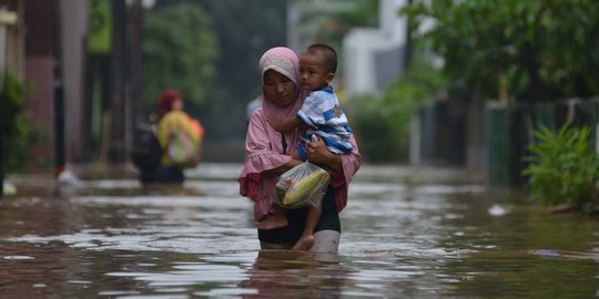 Update Banjir Jakarta: Jumlah RT Terendam Berkurang jadi 83