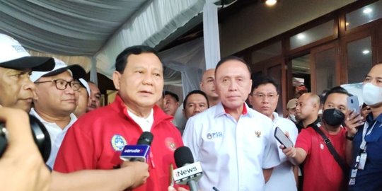 Momen Akrab Prabowo Subianto-Iwan Bule Buka Turnamen Nusantara Open 2022