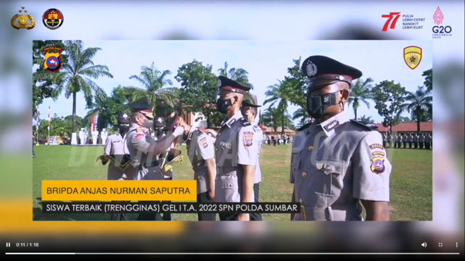 anak tukang bakso sukses jadi polisi raih lulusan terbaik