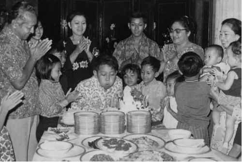 potret lawas ulang tahun tommy soeharto saat anak anak