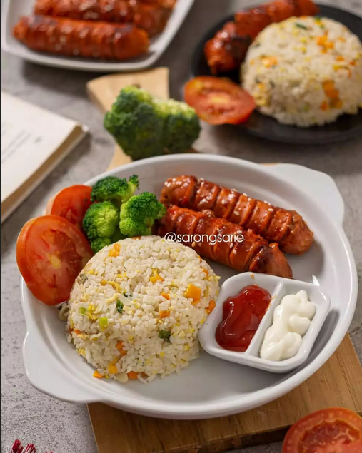 nasi goreng putih tanpa kecap