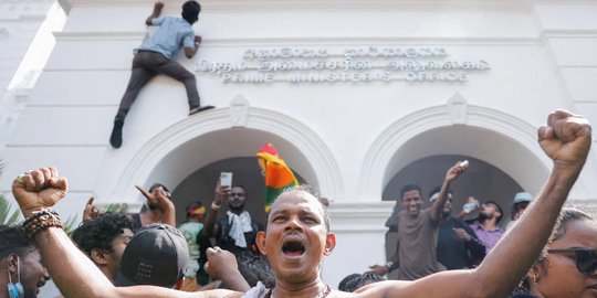 Presiden Sementara Sri Lanka Umumkan Negara Keadaan Darurat