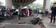 Update: Truk Pertamina Picu Kecelakaan di Cibubur Berisi BBM, Lagi Disemprot Damkar