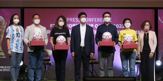 Surya Citra Media Umumkan 4 Sponsor Utama Siaran Piala Dunia 2022 di Indonesia
