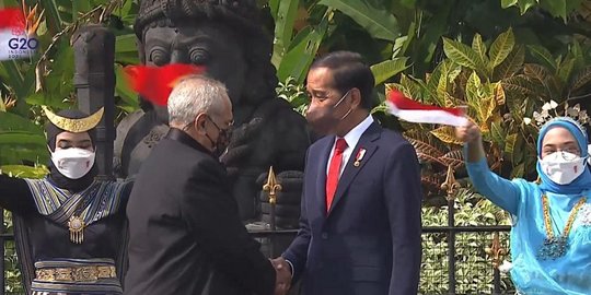 Jokowi Sambut Kedatangan Presiden Timor Leste di Istana Bogor, akan Teken 4 MoU