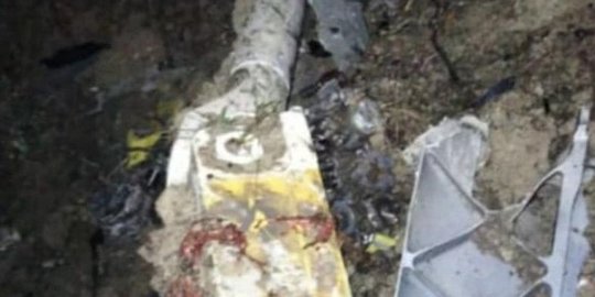 Pesawat Jatuh di Blora, Akses Menuju Lokasi Hanya Bisa Dilalui Motor