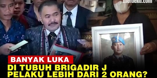 VIDEO: Tubuh Brigadir J Banyak Luka, Kuasa Hukum Duga Pelaku Bukan ...